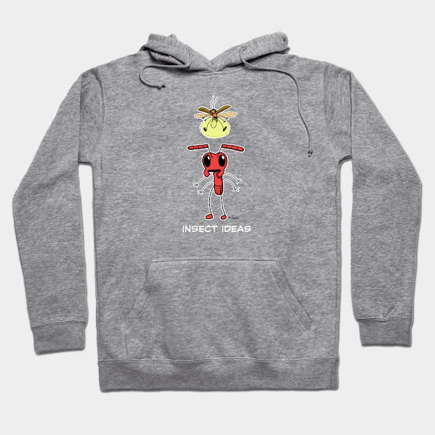 An Insect AHA moment! Hoodie by Jay Hosler Tees